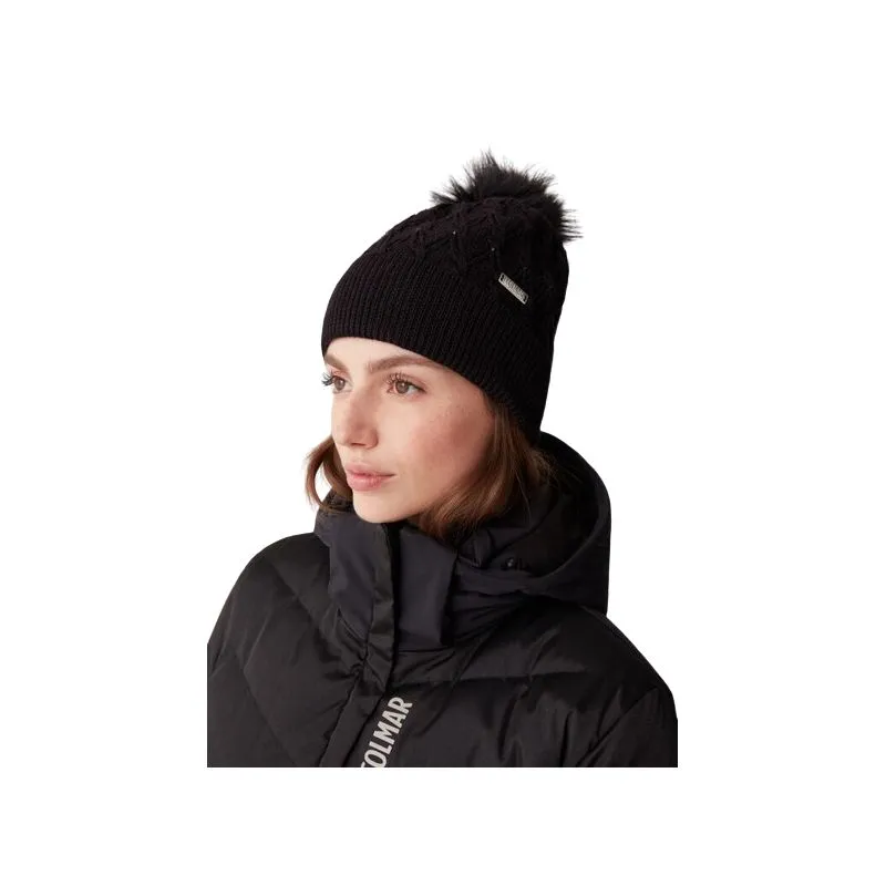 Bonnet COLMAR cappello da donna (NERO-NERO) Donna