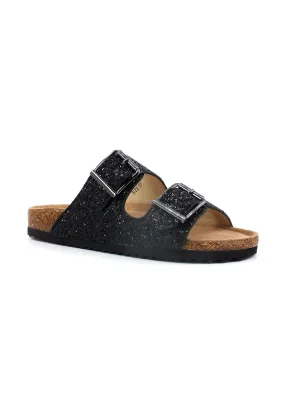 COLORS OF CALIFORNIA Ciabatta Donna Glitter Black HC.BIO035