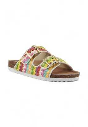 COLORS OF CALIFORNIA Ciabatta Donna Multicolor Fantasia HC.BIO407