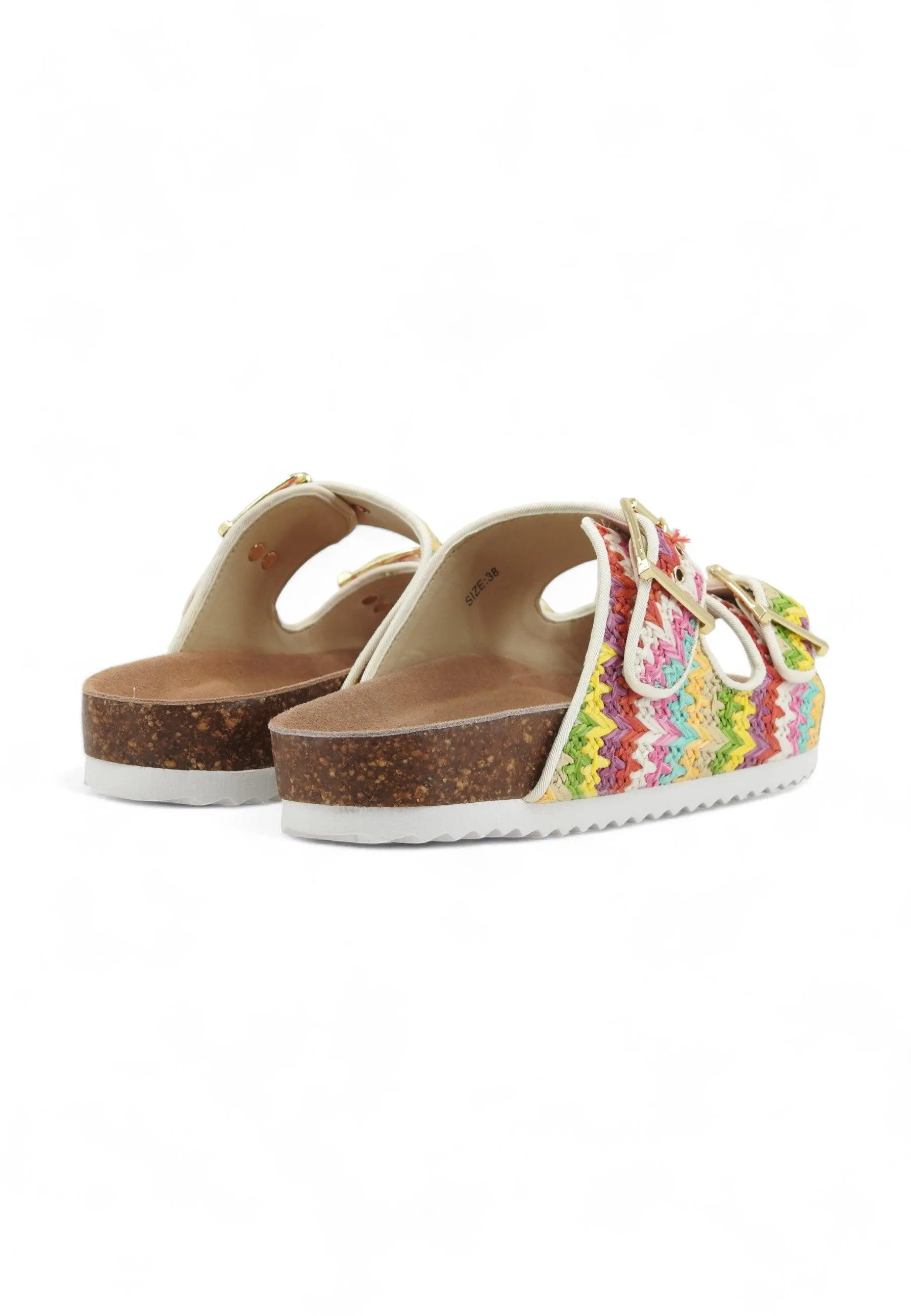 COLORS OF CALIFORNIA Ciabatta Donna Multicolor Fantasia HC.BIO407