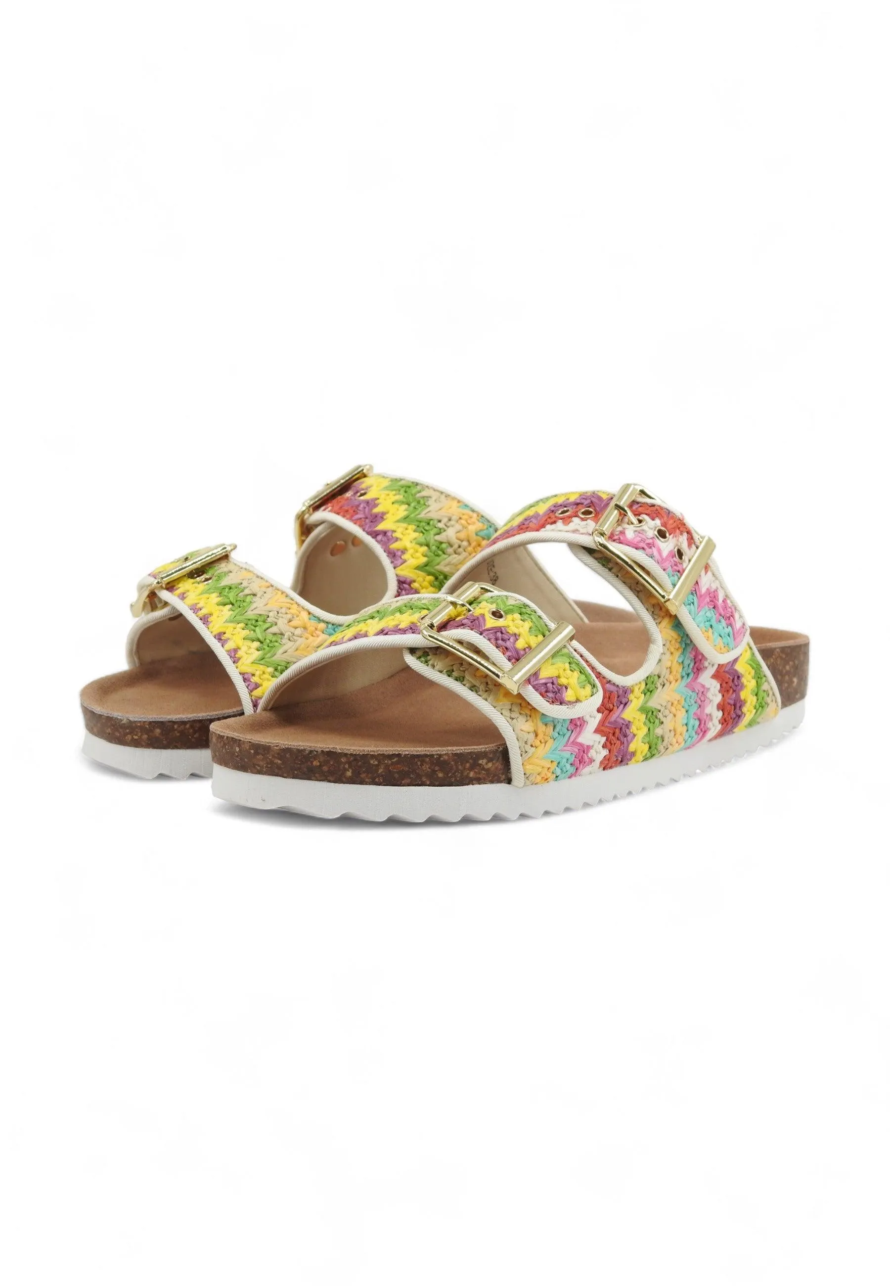 COLORS OF CALIFORNIA Ciabatta Donna Multicolor Fantasia HC.BIO407