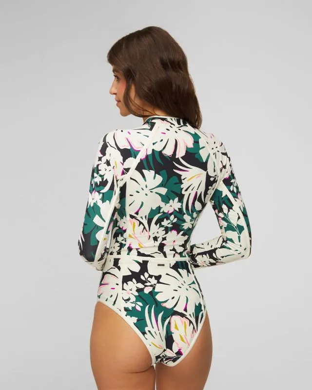 Costume da bagno reversibile intero da donna Maaji Tropical Leaves Cardi