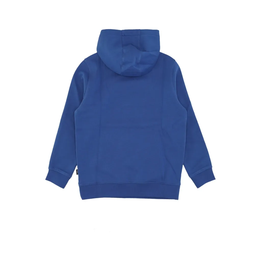 felpa cappuccio ragazzo off the wall po hoodie TRUE BLUE