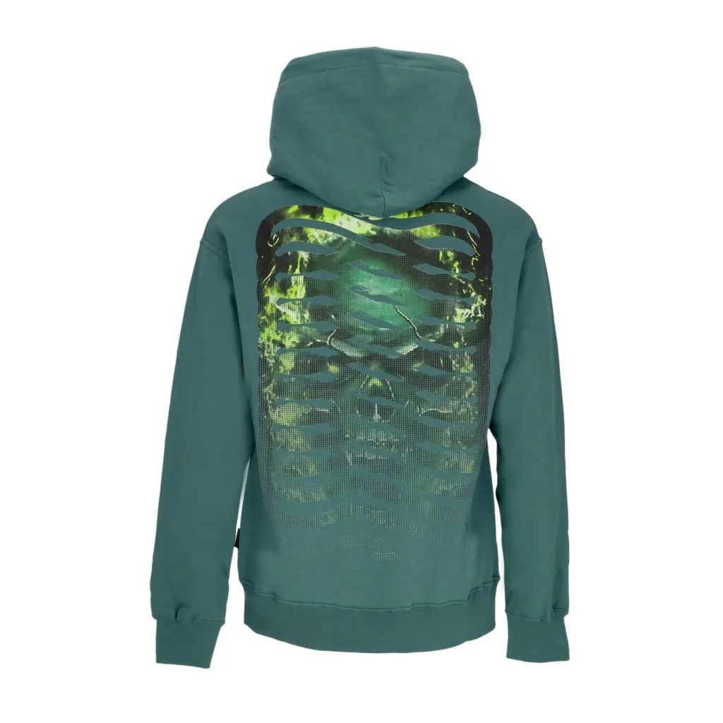 felpa cappuccio uomo ribs oxide hoodie FOREST