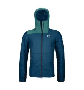 Giacca da freeride da uomo Ortovox Swisswool Zinal (Blu petrolio)