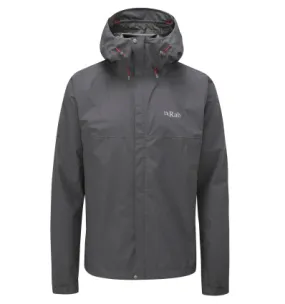 Giacca da trekking Rab Downpour Eco Jacket Graphene