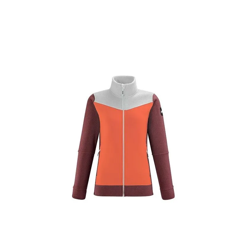 Giacca Millet Boven Fleece (coral chrome/pink brown) donna