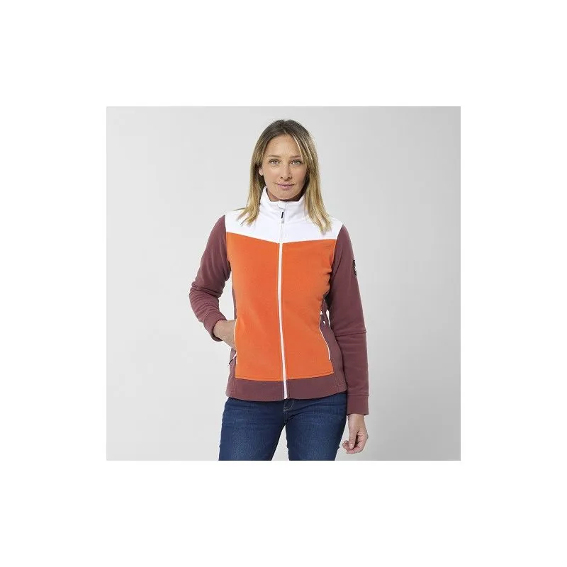 Giacca Millet Boven Fleece (coral chrome/pink brown) donna