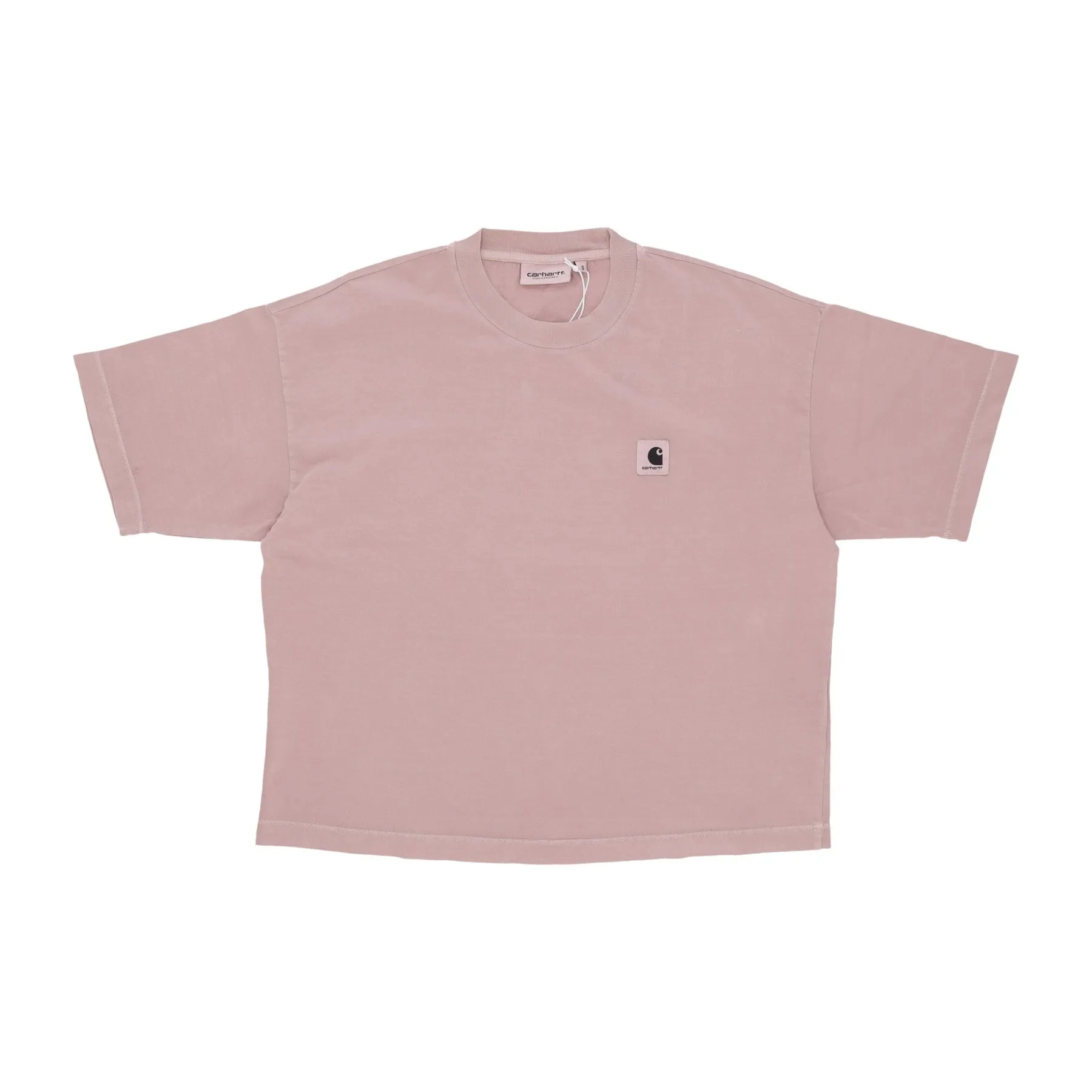 Maglietta Donna W Nelson Tee Pink Garment Dyed