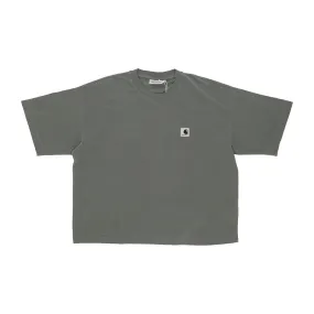 Maglietta Donna W Nelson Tee Smoke Green Garment Dyed