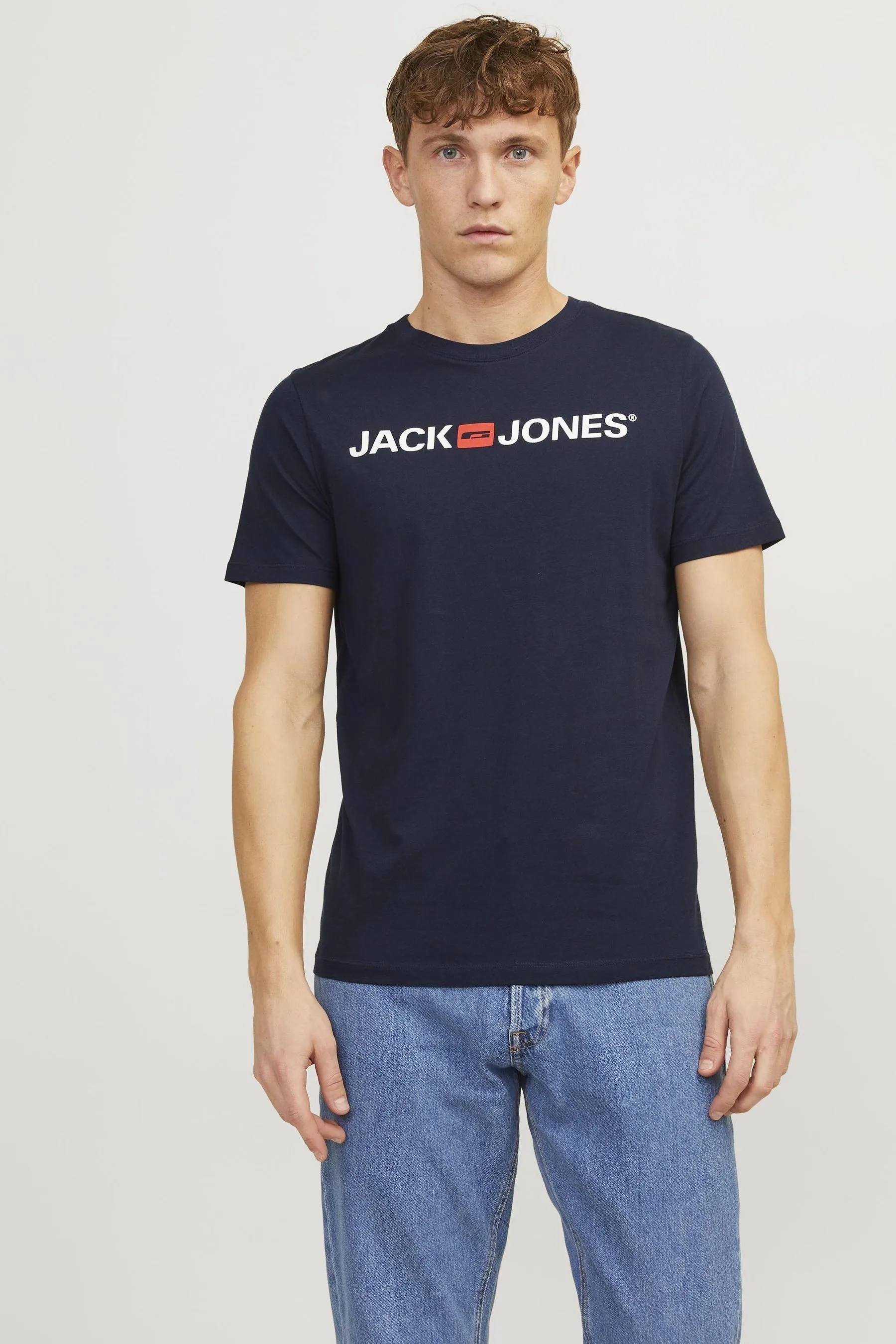 T-shirt con logo JACK & JONES Confezione multipla 3 Confezione