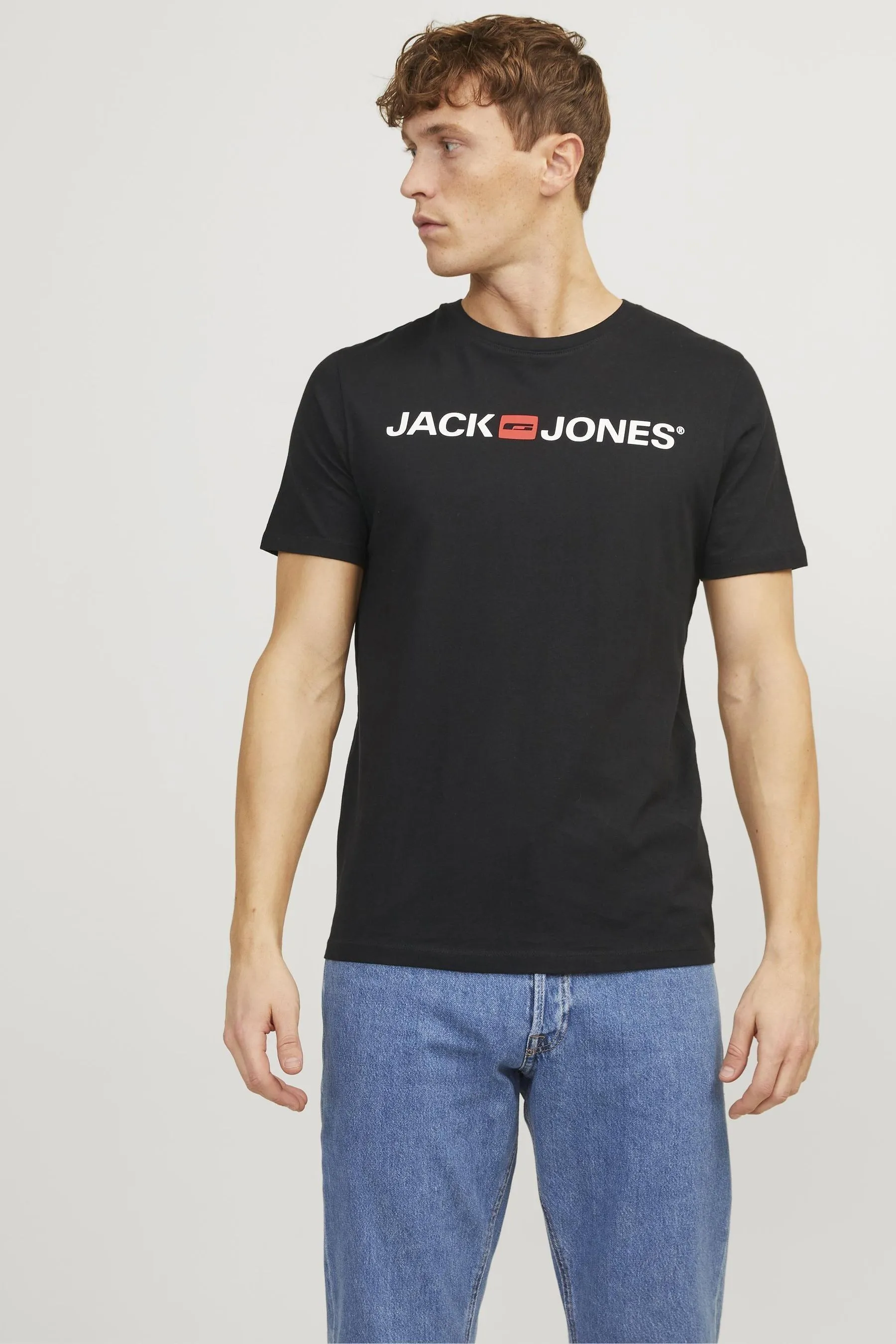 T-shirt con logo JACK & JONES Confezione multipla 3 Confezione