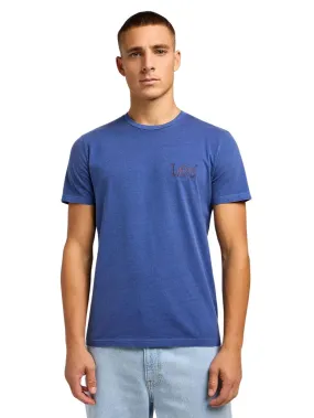 T-shirt Uomo Medium Wobbly in Surf Blue