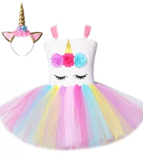 Tutu Dress Abbigliamento Costume Outfit Ragazze Abiti casual Abiti Ragazze Principessa Tutu