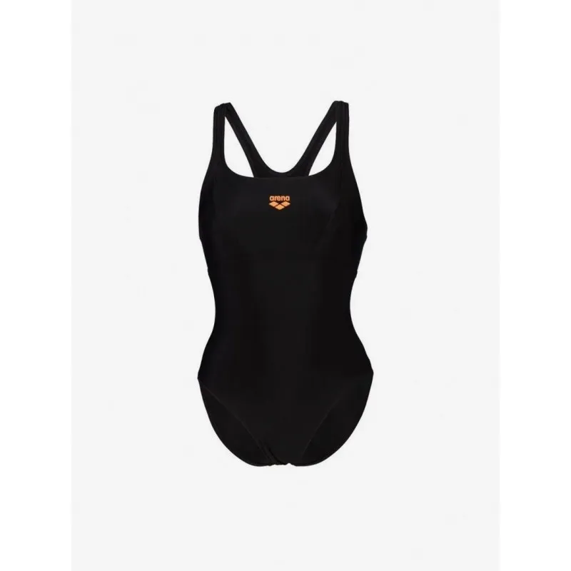 Women'S Arena Solid Swimsuit Control Pr Black Intero Donna